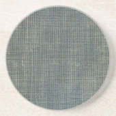 ヴィンテージ擦り切れた布本カバー コースター (正面)