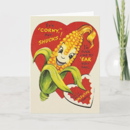 ヴィンテージ擬人化コーンバレンタイン シーズンカード