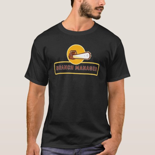 ヴィンテージ支店長Lumberjack Tシャツ (正面)