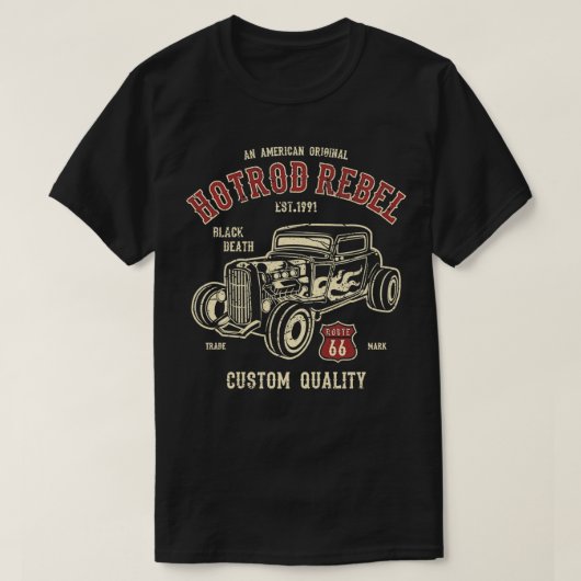 ヴィンテージ改造反乱者 Tシャツ (デザイン正面)