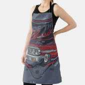 ヴィンテージ改造料理エプロン エプロン (インサイチュ)