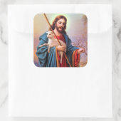 ヴィンテージ救い主イエス・ザ・シェパード スクエアシール (バッグ)