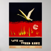 ヴィンテージ救は我々の野生生活を回復した ポスター (正面)