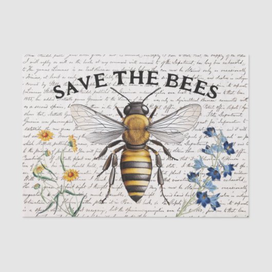 ヴィンテージ救ススクリプト花の切り離し 薄葉紙 (正面)