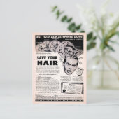 ヴィンテージ救広告はがき ポストカード (スタンド正面)