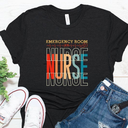 ヴィンテージ救急室ERナース Tシャツ