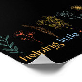 ヴィンテージ救済の心が育つ ポスター (角)