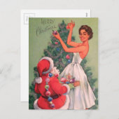 ヴィンテージ救済サタ飾ナノキ シーズンポストカード (正面/裏面)