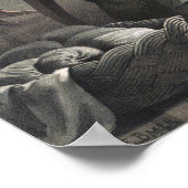 ヴィンテージ教えおばあちゃんの嫁 ポスター (角)