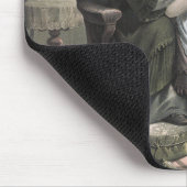 ヴィンテージ教えおばあちゃんの嫁 マウスパッド (コーナー)