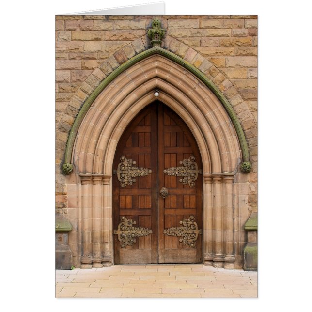 ヴィンテージ教会のドア – 統一された王国 – カード (正面)