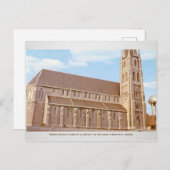 ヴィンテージ教会の写真旅行 ポストカード (正面/裏面)