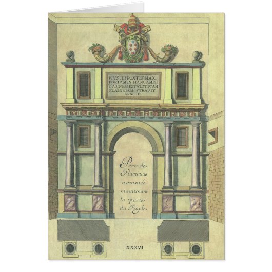 ヴィンテージ教会の扉の入りルネッサンス建築 (正面)