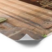 ヴィンテージ教会の扉 – 統一された王国 – ポスター (角)