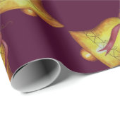 ヴィンテージ教会クリスマスベルギフトラッピング紙 ラッピングペーパー (ロールコーナー)