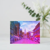 ヴィンテージ教会通り、バーリントン、VT ポストカード (スタンド正面)