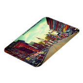 ヴィンテージ教会通り、バーリントン、VT マグネット (左側)