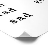 ヴィンテージ教室の短母音ポスター ポスター (角)