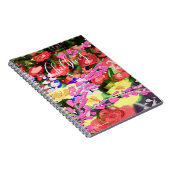 ヴィンテージ数々のカラー絵画スパイラルフォトノートブック ノートブック (右側)