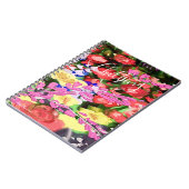 ヴィンテージ数々のカラー絵画スパイラルフォトノートブック ノートブック (左側)