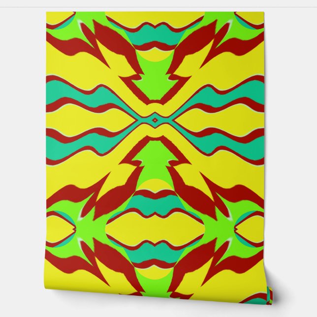 ヴィンテージ数々のカラー"Ratti_Art_Arts"ウォラパップ 壁紙 (ほどく)