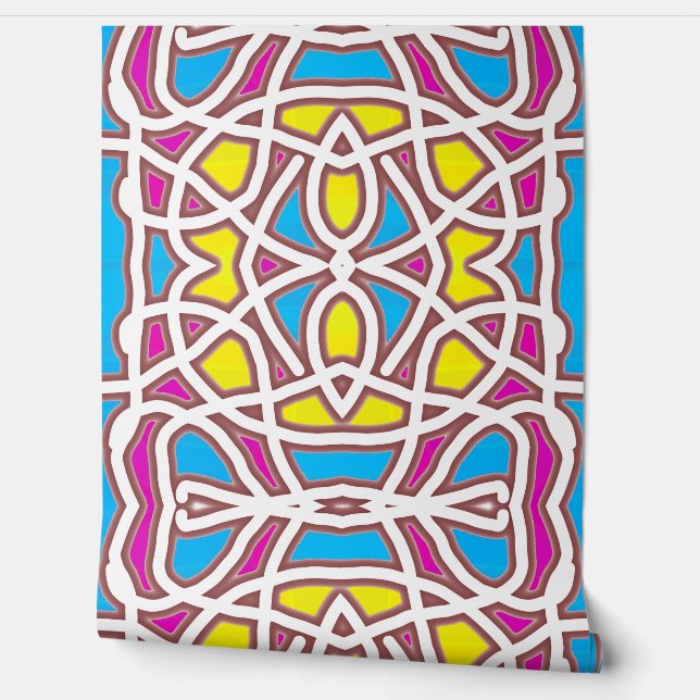 ヴィンテージ数々のカラー"Ratti_Art_Arts"ウォラパップ 壁紙 (ほどく)