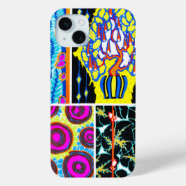 ヴィンテージ数々の型の電話ケース iPhone 15 MINIケース