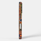 ヴィンテージ数々の着色花柄 Case-Mate iPhoneケース (裏面 / 右)