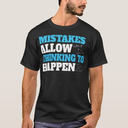 ヴィンテージ数学教師面白フレーズギフトTシャツ Tシャツ (正面)