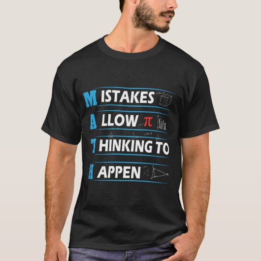ヴィンテージ数学教師面白フレーズギフトTシャツ Tシャツ (正面)