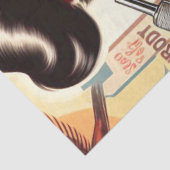 ヴィンテージ整備士のピンアップ 薄葉紙 (詳細)