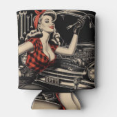 ヴィンテージ整備士ピン留め 缶クーラー (裏面)