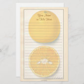 ヴィンテージ文具 便箋 (正面/裏面)