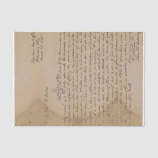 ヴィンテージ文字の手書きスクリプト 薄葉紙