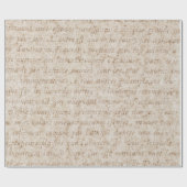 ヴィンテージ文字フランスの背景紙テンプレート ラッピングペーパー (フラット)