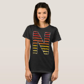 ヴィンテージ文字N Tシャツ (正面フル)