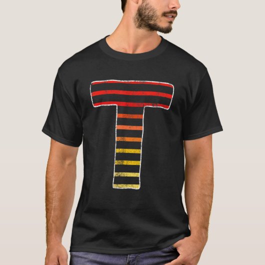 ヴィンテージ文字T Tシャツ (正面)