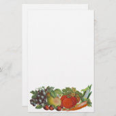 ヴィンテージ文房具 便箋 (正面/裏面)