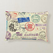 ヴィンテージ文書：スタンプセット収集。 アクセントクッション (裏面)