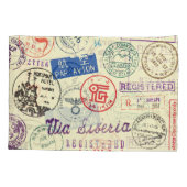 ヴィンテージ文書：スタンプセット収集。 枕カバー (裏面)