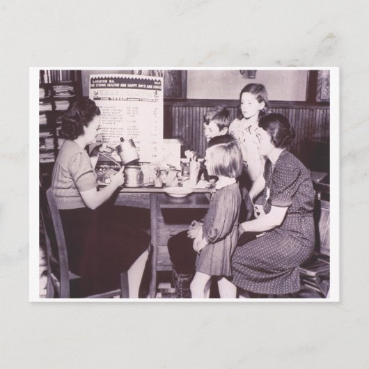 ヴィンテージ料理器具デモ1941 ポストカード (正面)