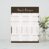 ヴィンテージ料理器具レシピカード (スタンド正面)