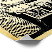 ヴィンテージ新しいパーフェクトストーブプリント ポスター (角)