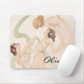 ヴィンテージ新しいマイフライ（モノグラム） マウスパッド (マウス)