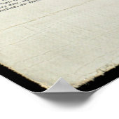 ヴィンテージ新しい世界標準地図 ポスター (角)