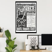 ヴィンテージ新しい雑誌カバーポスター ポスター (ホームオフィス)