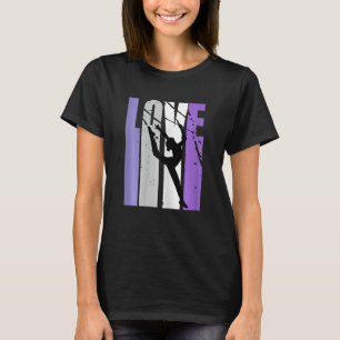 ヴィンテージ新体操ライブラブチームメイトFem Tシャツ