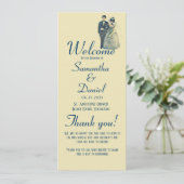 ヴィンテージ新婦結婚の式 プログラム (スタンド正面)