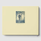 ヴィンテージ新婦結婚の ゲストブック (裏面)