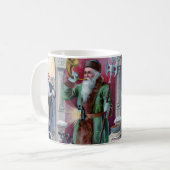 ヴィンテージ新年お祝い:リービッ広告グ コーヒーマグカップ (正面左)